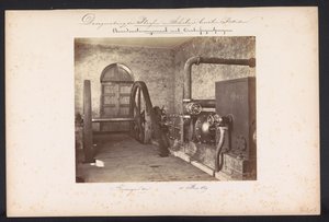 Station de pompage avec pompes centrifuges / Kralingen le 14 mai 1869 - Jacobus van Gorkom jr.
