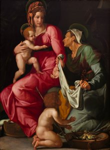 Madone et Enfant avec Sainte Élisabeth et Saint Jean-Baptiste, vers 1535