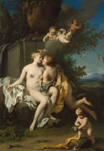Flore et Zéphyr, années 1730