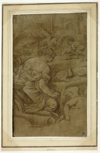 Allégorie du feu (Vénus dans la forge de Vulcain) - Jacopo Bassano