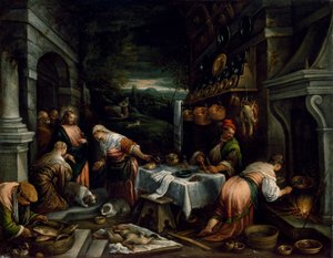 Le Christ dans la maison de Marie, Marthe et Lazare