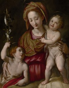 Madone et Enfant avec le jeune Saint Jean-Baptiste, vers 1575
