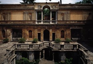Vue de la villa Giulia