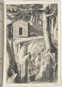 Cellule monastique du bienheureux Jean de La Verna [plaque T]