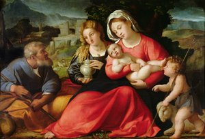 La Sainte Famille, vers 1508-12