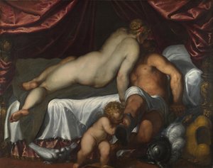 Mars et Vénus, vers 1590 - Jacopo Palma il Giovane the Younger