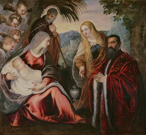 Sainte Famille avec Matteo Saranzo
