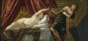 Joseph et la femme de Potiphar - Jacopo Robusti Tintoretto