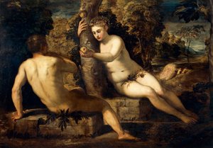 Péché originel - Jacopo Robusti Tintoretto