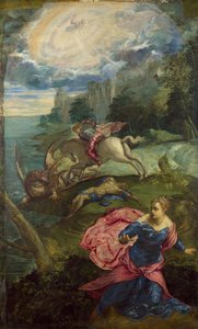 Saint Georges et le Dragon, vers 1555