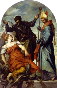 Saint Louis de Toulouse et Saint Georges, 1552