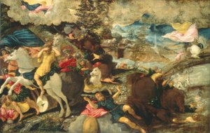 La Conversion de Saint Paul - Jacopo Robusti Tintoretto