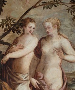 Le jugement de Pâris (détail) - Jacopo Robusti Tintoretto
