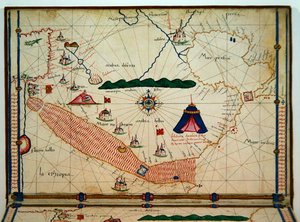 Carte de la mer Rouge, des Carte Geografiche