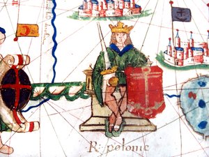 (détail) du roi de Pologne d