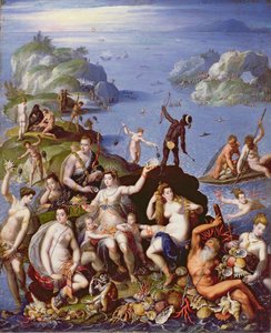 Pêche au corail, c.1590 - Jacopo Zucchi