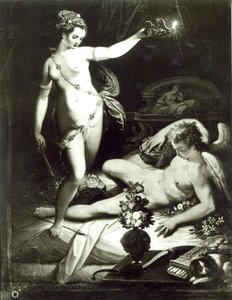 Psyché surprenant Cupidon