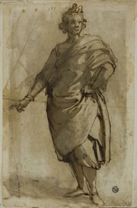 Figure masculine debout