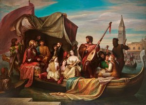 Giovanni Bellini et Albrecht Dürer célébrés par des artistes vénitiens - Jacopo de Andrea