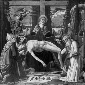 Déploration du Christ - Jacopo del Sellaio