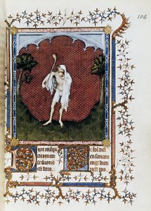 Les foules, miniature de Jacquemart de Hesdin (1348-1413) des Petites Heures de Jean de France, Duc de Berry, vers 1386
