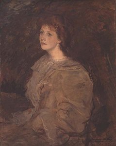 Portrait de Mabel Beardsley - Jacques Emile Blanche