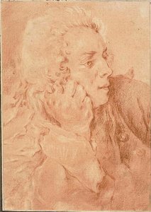 Portrait en buste de François Boucher