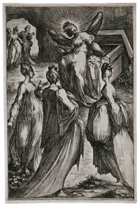 Les Saintes Femmes au Sépulcre, 1613-16 - Jacques Bellange
