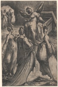 Les trois Marie au tombeau - Jacques Bellange