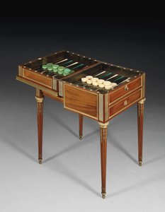 Table de jeux Louis XVI