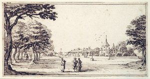 Une rue à Bainville-sur-Madon, avec la maison de Callot - Jacques Callot