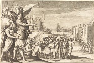 Assaut sur deux forteresses - Jacques Callot