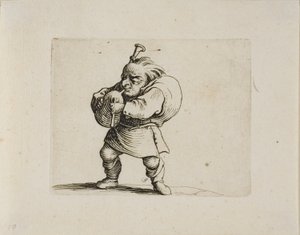 Joueur de Cornemuse, des Varie Figure Gobbi