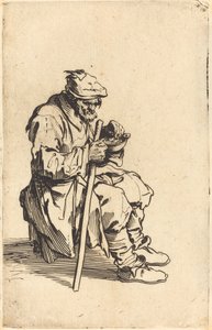 Mendiant mangeant, c.1622