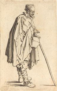 Mendiant avec pot - Jacques Callot