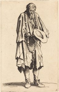 Mendiant avec un chapelet - Jacques Callot