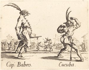 Cap. Babeo et Cucuba, c. 1622 - Jacques Callot