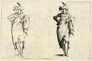 Caprices de différents personnages - Jacques Callot