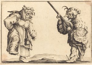 Danseurs avec luth