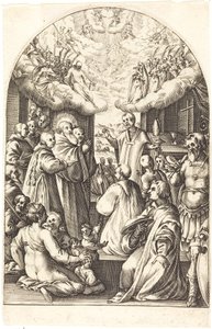 Mort de Saint Benoît