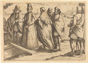 Embarquement à Gênes, 1612