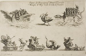 Entrée de Monseigneur Henry de Lorraine, Marquis de Moy, sous le nom de Pirandre, du Combat à la Barrière