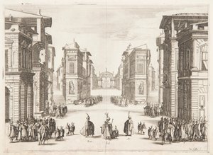 Premier acte de Soliman - Jacques Callot