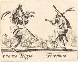 Franca Trippa et Fritellino - Jacques Callot