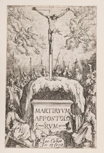 Frontispice ; No. 1 du Martyre des Apôtres