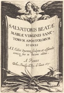 Frontispice pour "Les Grands Apôtres" - Jacques Callot