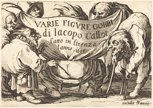Frontispice pour "Varie Figure Gobbi" - Jacques Callot