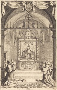 Frontispice pour les Miracles et Grâces de Notre-Dame de "Bon-Secours-les-Nancy" - Jacques Callot
