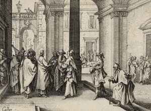Jésus et les Docteurs de la Loi, 1635 - Jacques Callot