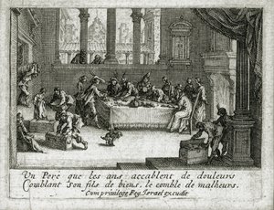 La Vie du Fils Prodigue … (engraving) - Jacques Callot
